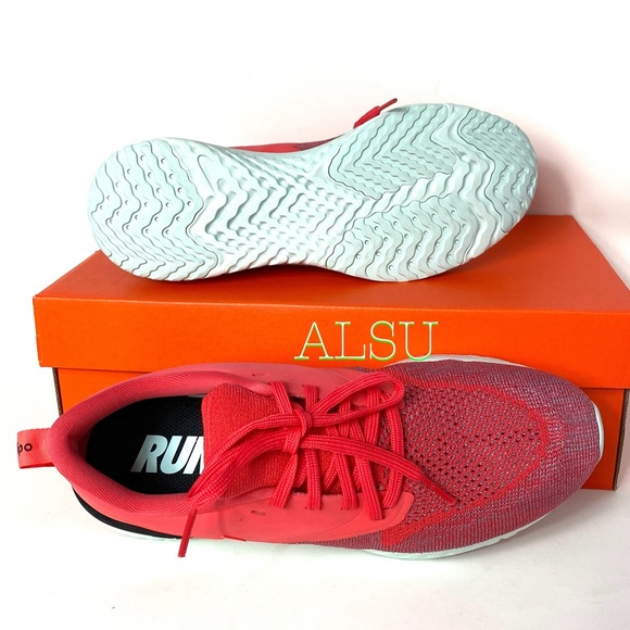 🎄 Christmas Special 🎄 Nike Odyssey React 2 Flyknit Ember Glow Women’s Size 8.5 - Picture 9 of 11